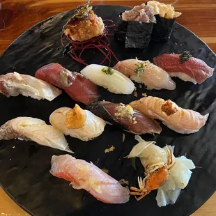 Omakase nigiri!