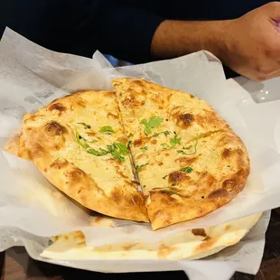 Garlic naan was good.