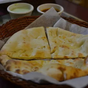 Naan, fluffy