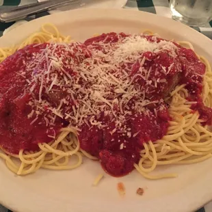 Spaghetti and Meatball