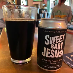 Sweet baby Jesus beer