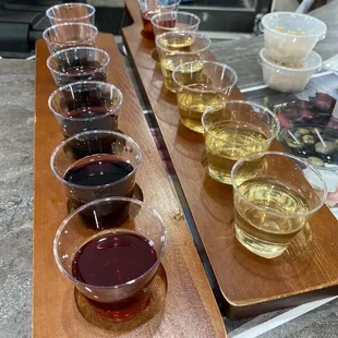 Awesome flight of 6 for $6.50 (we went for all of them!)