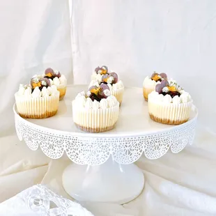 Mini blueberry cheesecake