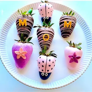 Strawberry dipped chocolate for Mother's Day $40/dozen