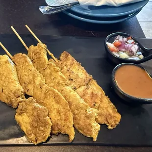 8.Chicken Satay (4PCS)