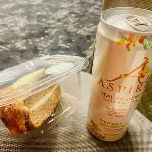 ANNA IN THE RAW CAFE (Vegan Carrot Cake and Aspire Natural Drink) -- on Wednesday, 18 January 2023