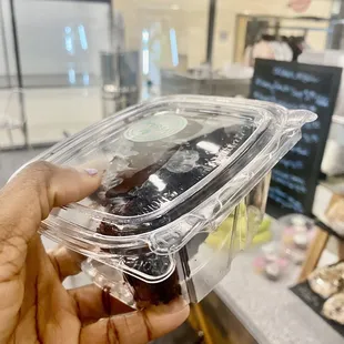 VEGAN Chocolate Cake, gluten free ($6.95) -- 12 January 2023