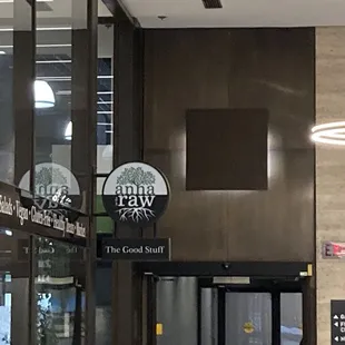 Inside of skyscraper