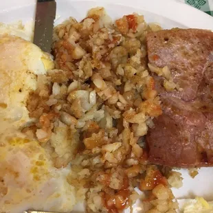 Look at those hashbrowns so good