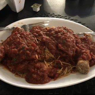PASTA WITH MARINARA