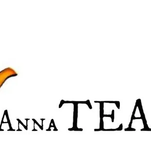 the logo for anna tea shop