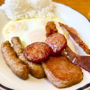 Big Breakfast Meat Sampler
