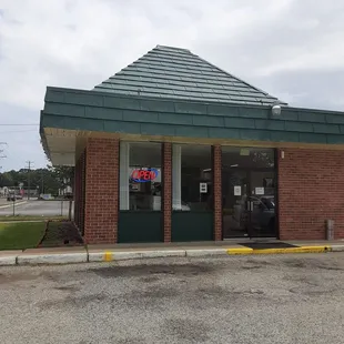 Enterance to business