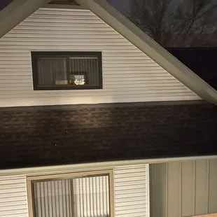 View from 3rd floor window, where it was close to 90° because we had no air conditioning, to which we were told to just open the windows