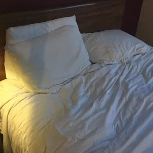 They consider this bed "made".