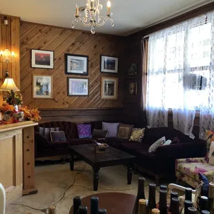 the living room of a home