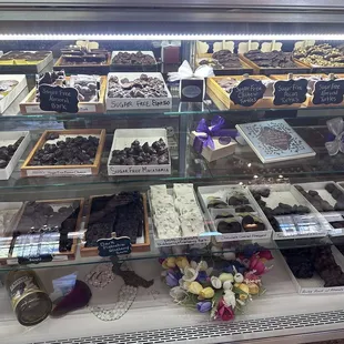 Sugar free selection.