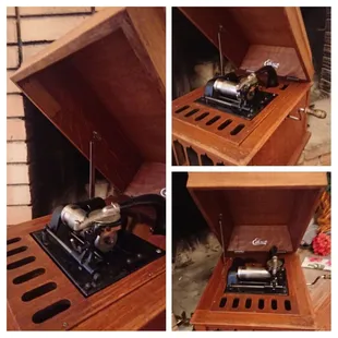 A Thomas A Edison Amberola 50 SM from 1911