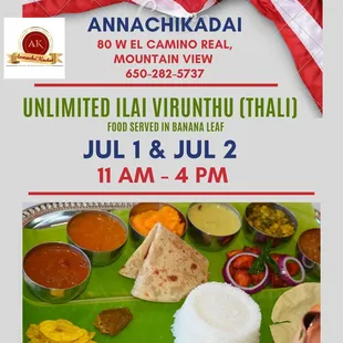 thali special unlimited