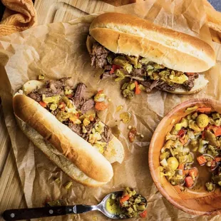 Italian Beef Sandwich