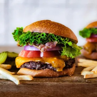 burgers, burger, food