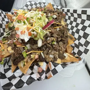 Loaded nachos