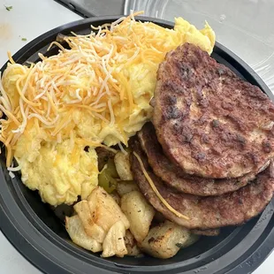 Breakfast bowl
 Sausage