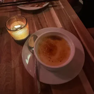 Durian crème brûlée