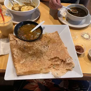Rava Masala Dosa