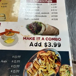 They also sell the classic Beirut cafe sandwiches