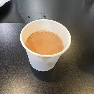 Amazing Irani chai tea is free here... yum