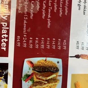 Although they took over Beirut cafe, they still sell some of the classic favorites. Like the platters