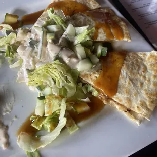 quesadilla  Korean BBQ Quesadilla