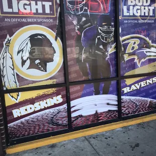Go Ravens, Go Redskins...