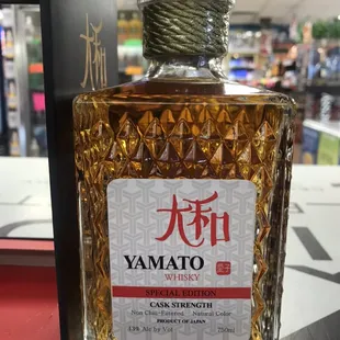 Japanese whiskey here...