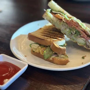 Vegetable Grilled Sandwich