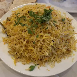 Paneer biryani