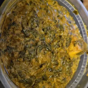 Palak paneer