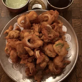 Calamari Pakoras