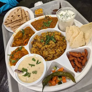 Special Gujarati Thali