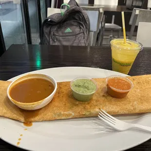 Paneer Masala Dosa