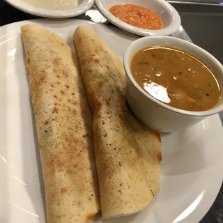 Andhra Special Karam Podi Dosa