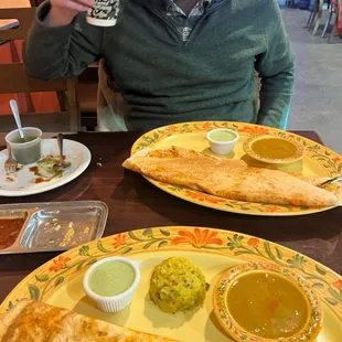Amazing dosas!