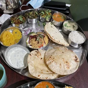 Gujarti Thali