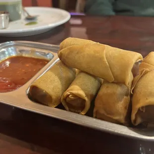 Spring rolls- meh, nothing special