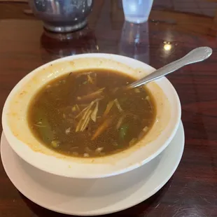 Hot and sour soup