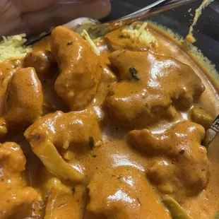 Chicken Tikka Masala with Saffron Rice