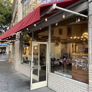 Street view - warm and welcoming place!