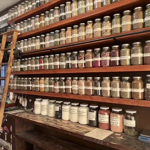 Lots of spices and herbs!