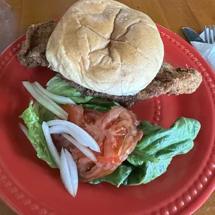 Big fish sandwich